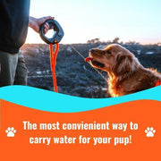 Spleash Leash-Mounted Dog Water Bottle — 12 fl oz